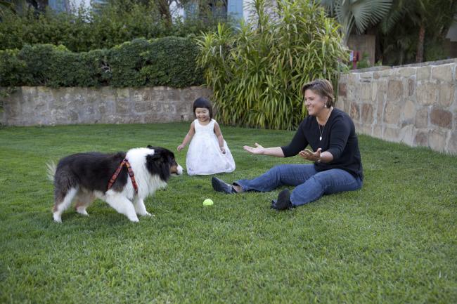 Janet Barr and Her Family
